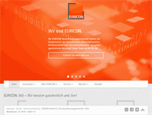 Tablet Screenshot of euricon.de